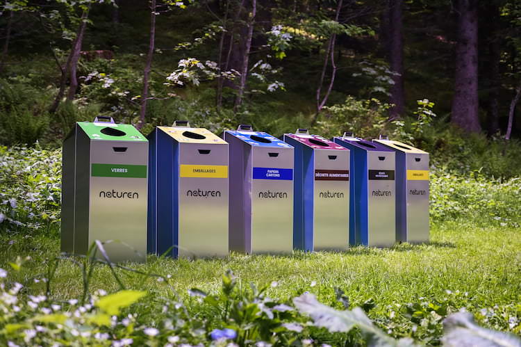 poubelle tri selectif naturen nature