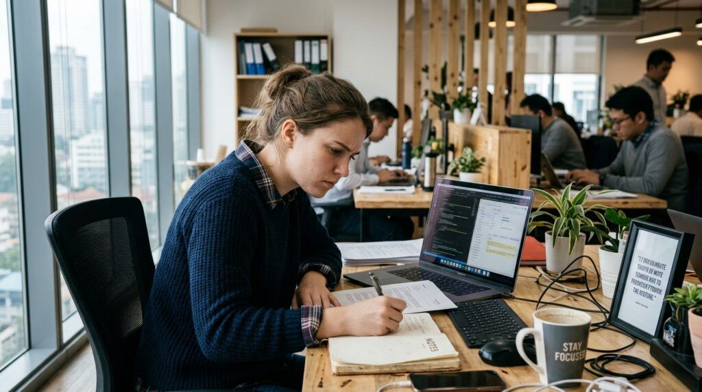 affrontez les défis avec détermination dès le début de votre carrière et construisez un avenir de succès grâce à un travail acharné et persévérant.