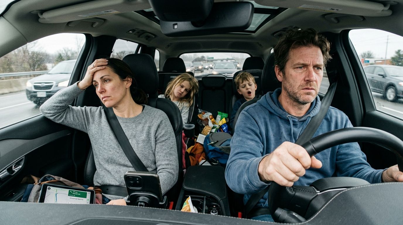 derrière les sourires des vacances en famille, le stress s’installe en silence. découvrez les tensions et les émotions que l’on cache parfois.